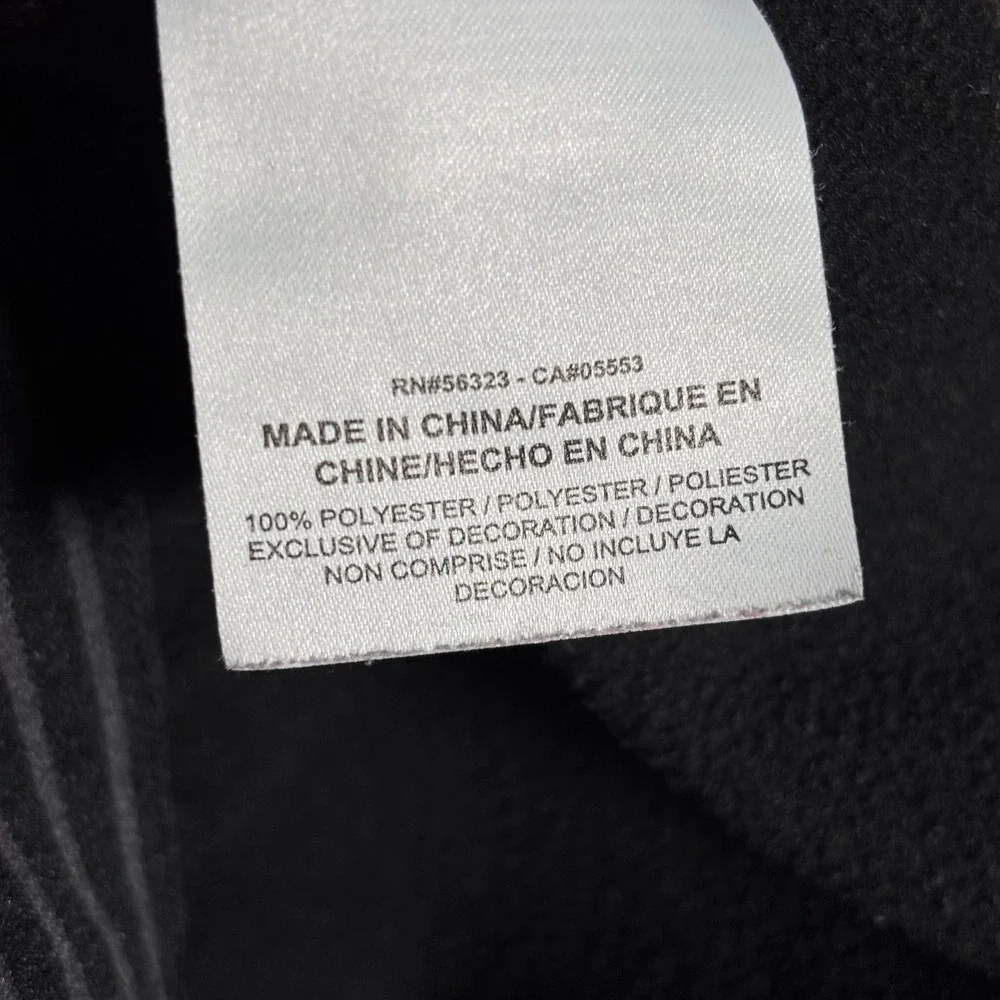 Nike‎ Dri Fit Black Fleece Therma Track Training Sweatpants Wide Leg Girls XL - Picture 14 of 15